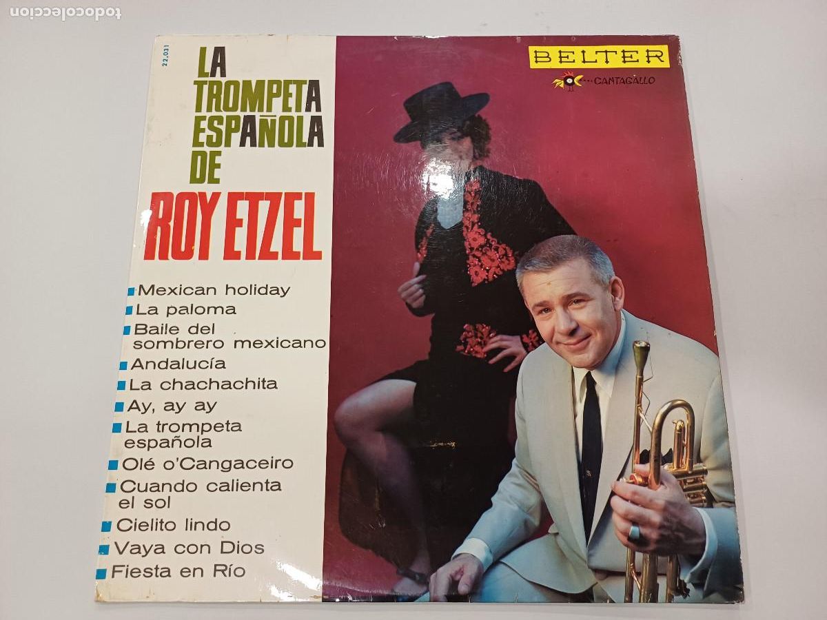 Discos de vinilo: LA TROMPETA ESPA&Ntilde;OLA DE ROY ETZEL/VINILO. - Foto 1
