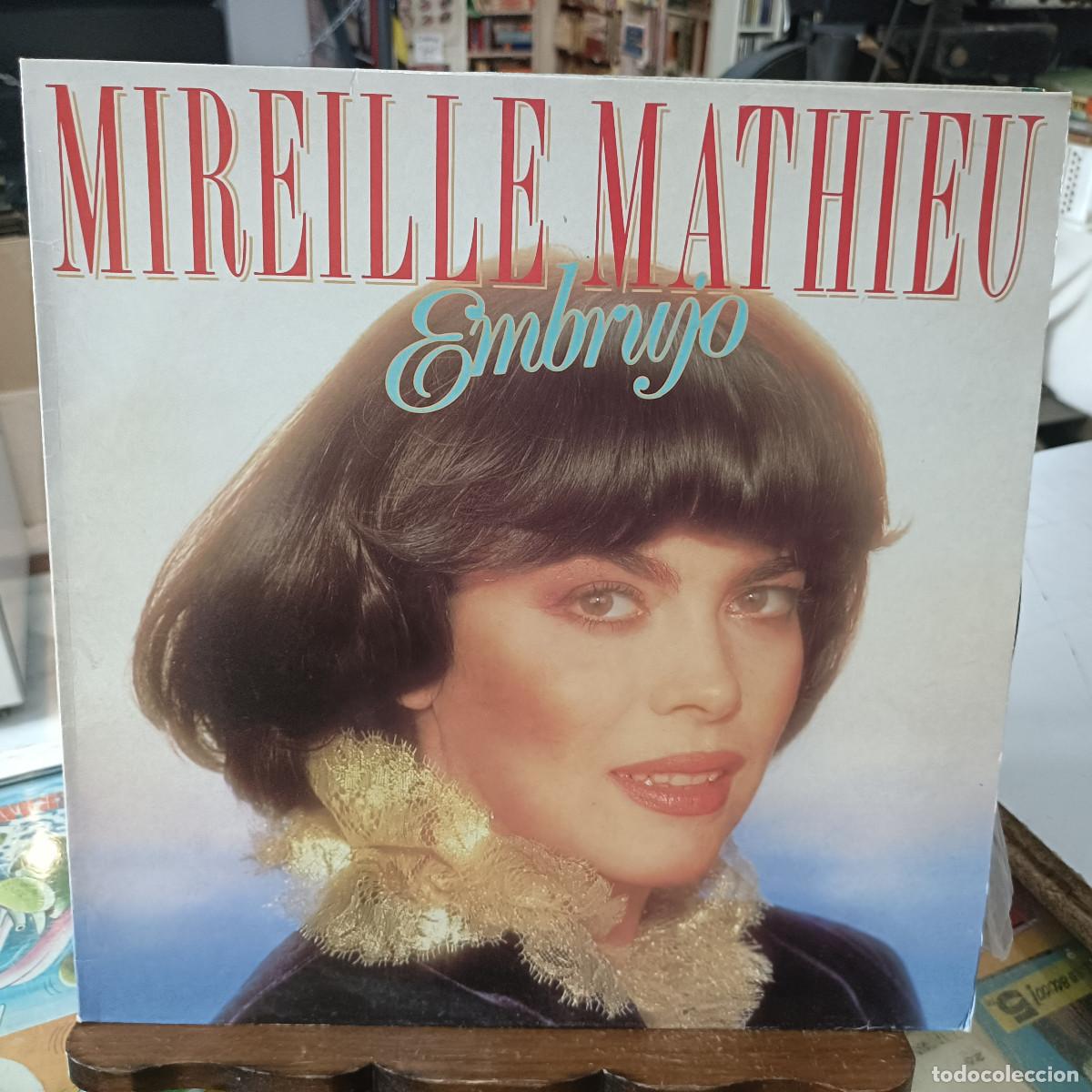 Discos de vinilo: Mireille Mathieu - Embrujo - LP. sello Ariola 1989 - Foto 1