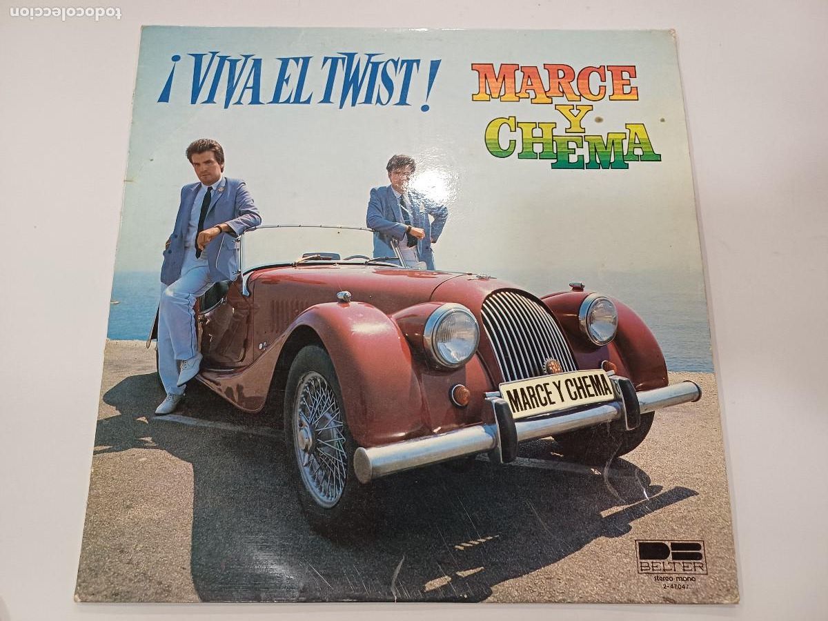Discos de vinilo: VIVA EL TWIST/MARCE Y CHEMA/VINILO. - Foto 1