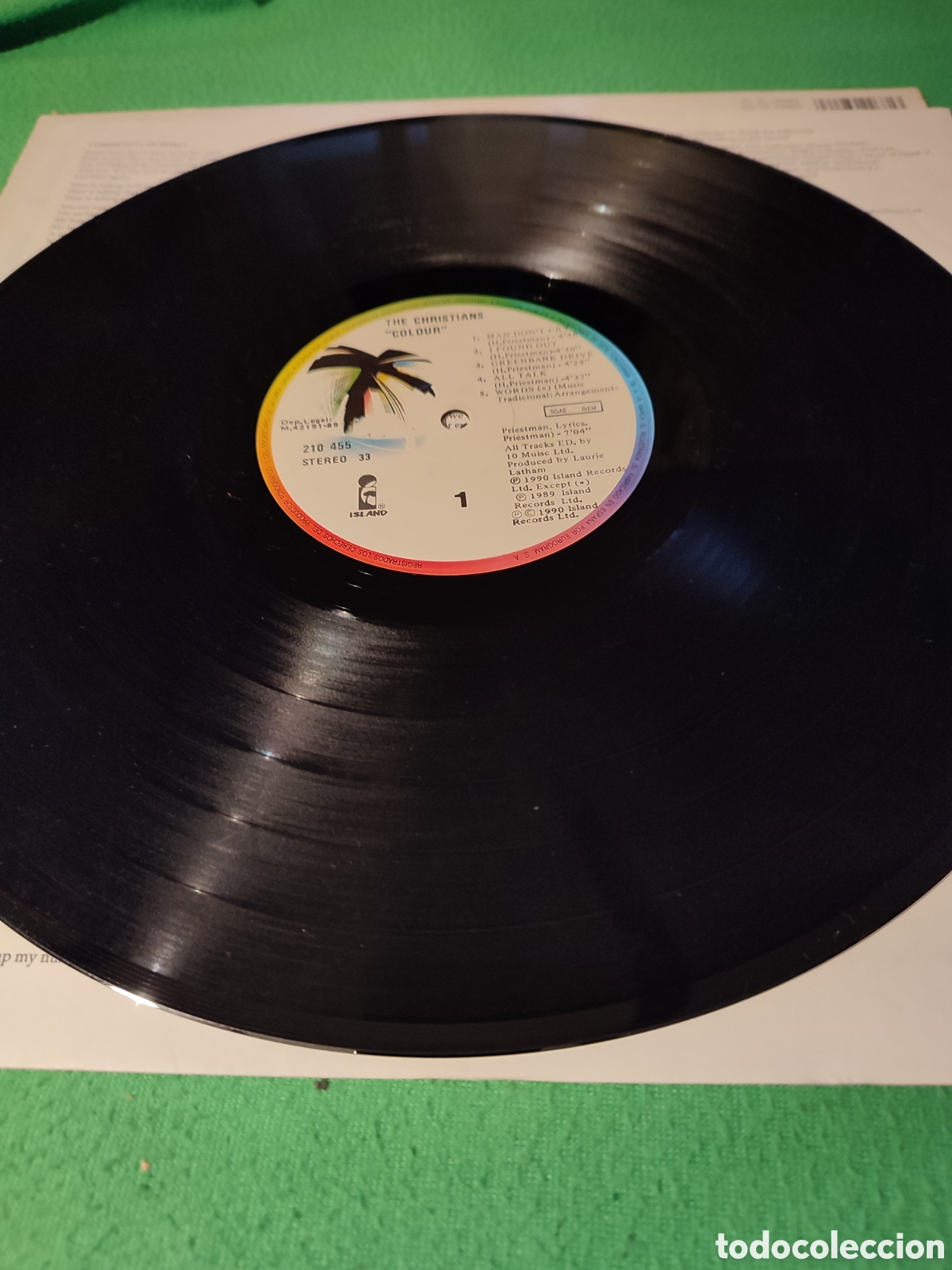 Discos de vinilo: The Christian - Colour vinilo Lp - Foto 3