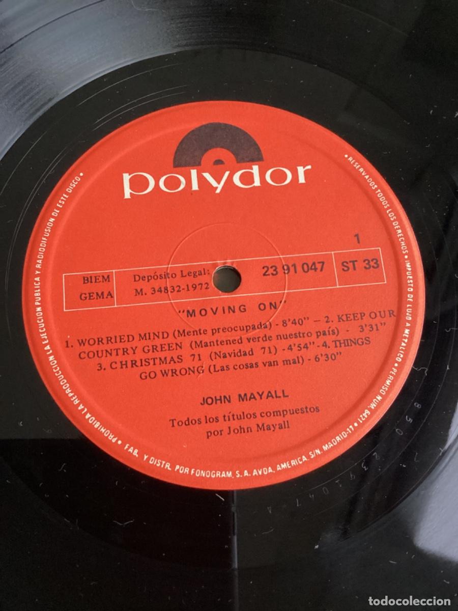 Discos de vinilo: V40 LP John Mayall - Moving on - A&ntilde;o 1972 - Foto 2