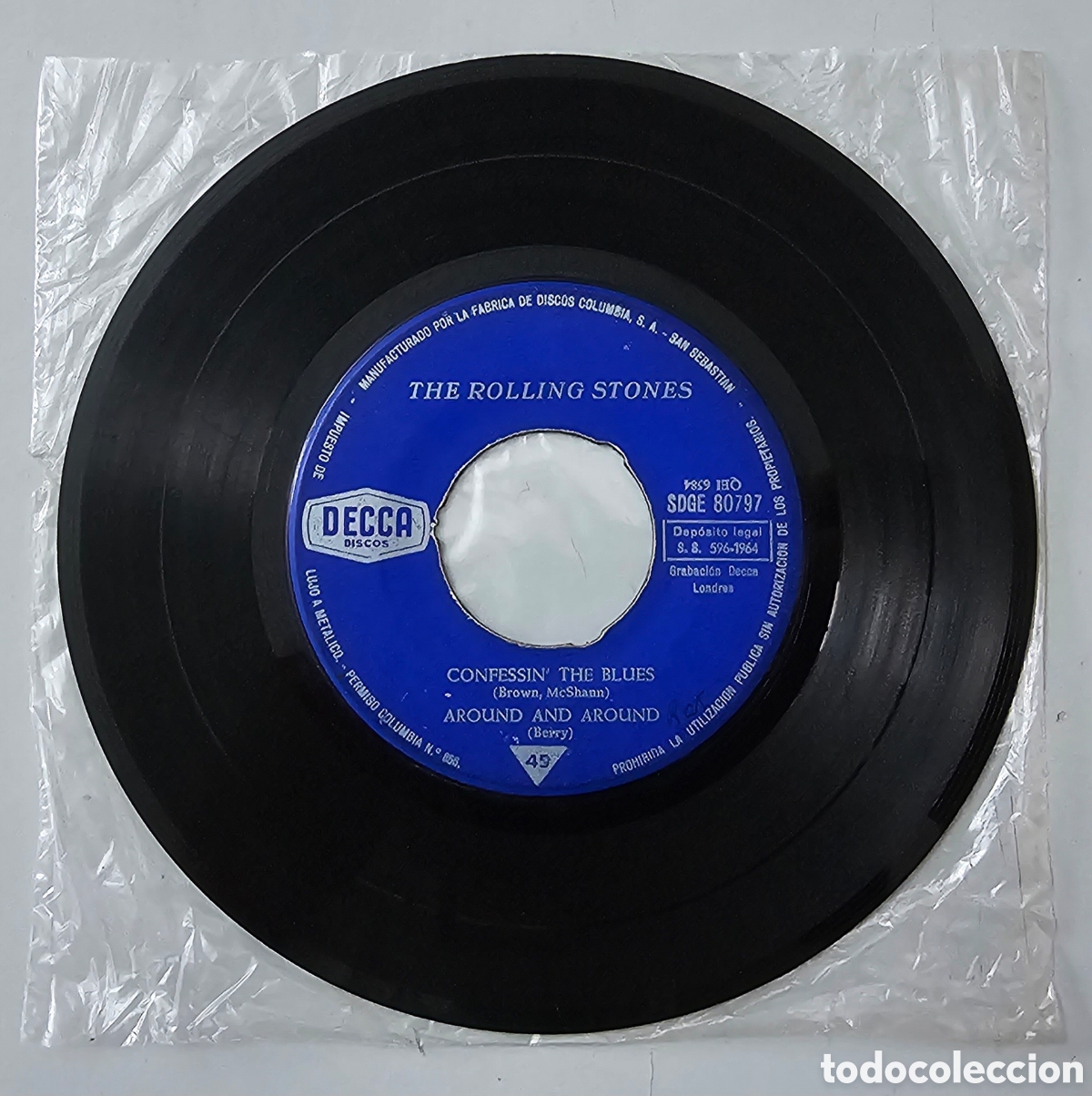 Discos de vinilo: EP ROLLING STONES - If you need me/+3 (Espa&ntilde;a - Decca - 1964) - Foto 9