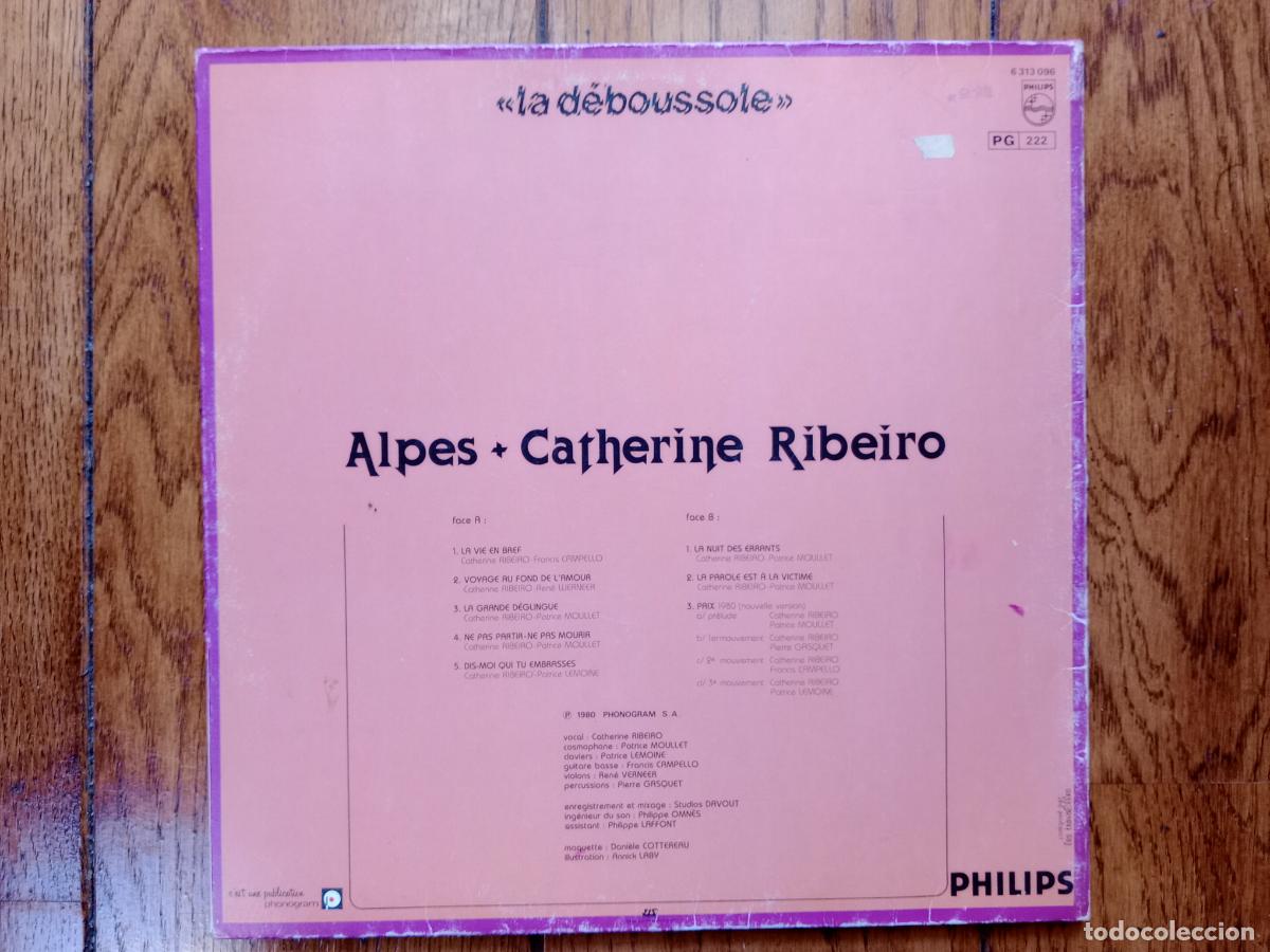 Discos de vinilo: Catherine Ribeiro + Alpes - la deboussole - Foto 4
