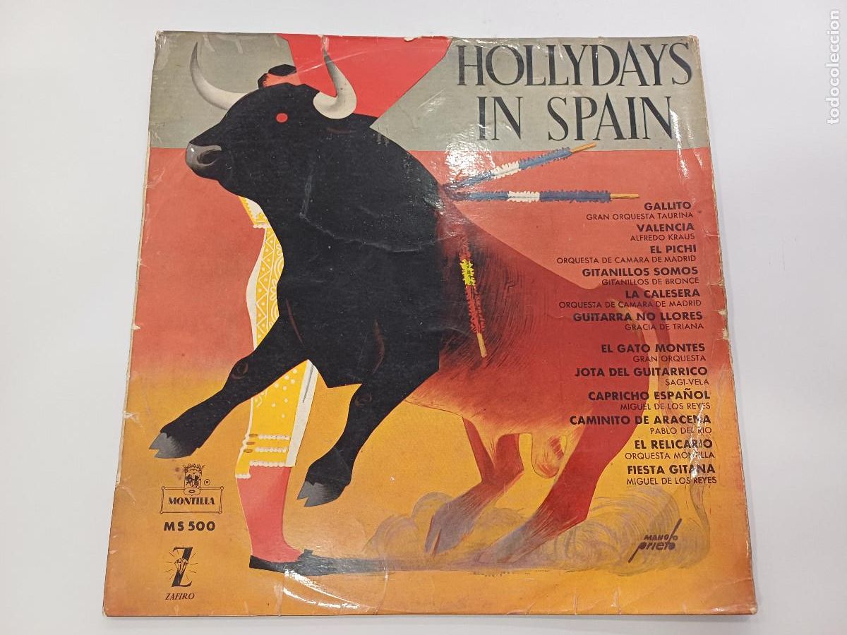 Discos de vinilo: HOLLYDAYS IN SPAIN/VINILO. - Foto 1