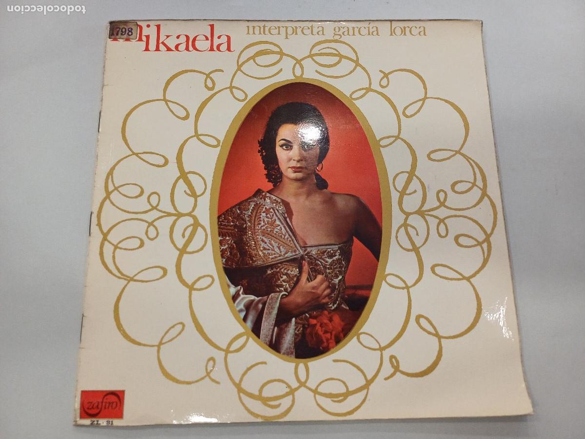 Discos de vinilo: MIKAELA/INTERPRETA A GARCIA LORCA/VINILO GATEFOLD. - Foto 1