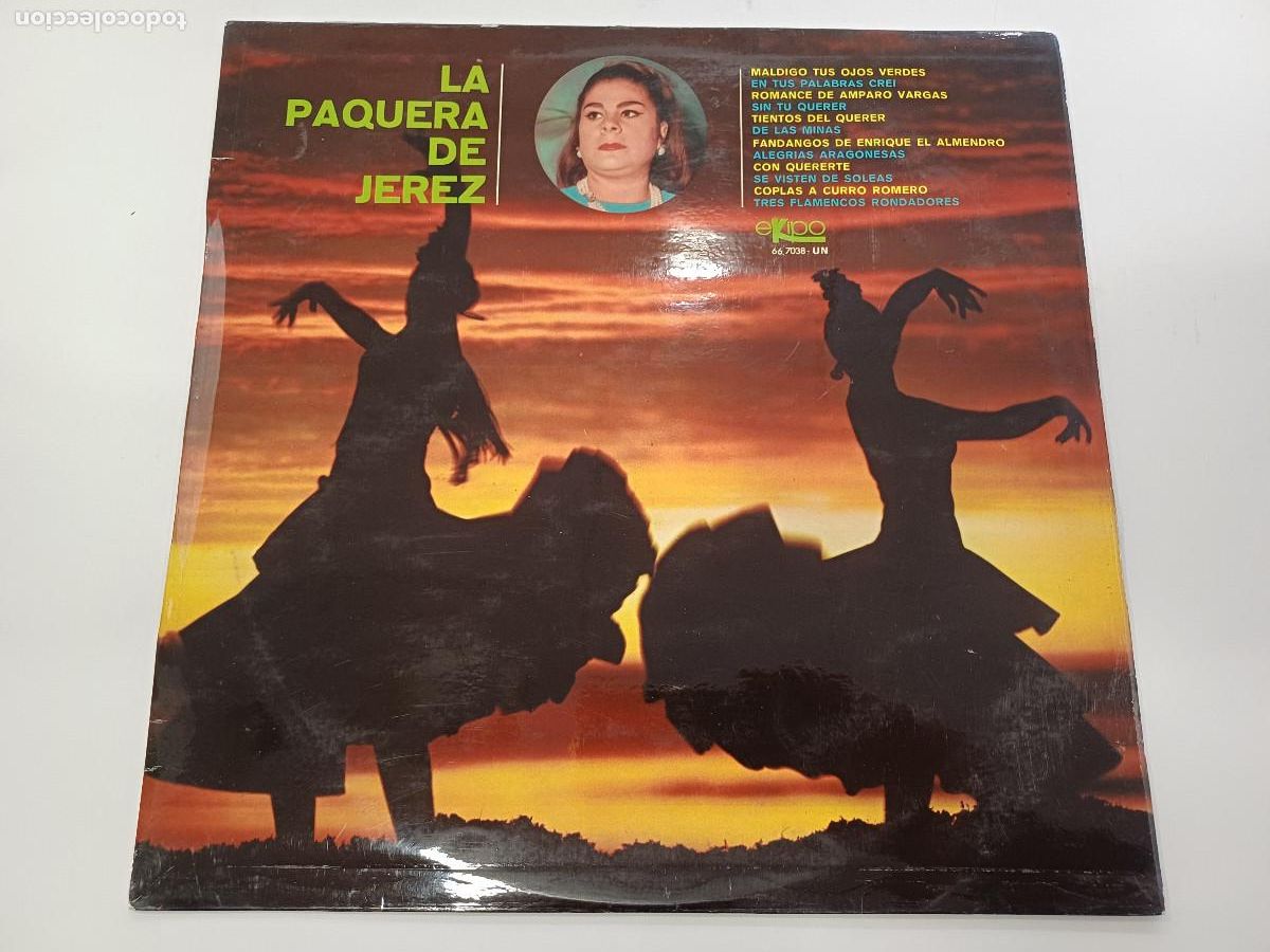 Discos de vinilo: LA PAQUERA DE JEREZ/VINILO. - Foto 1