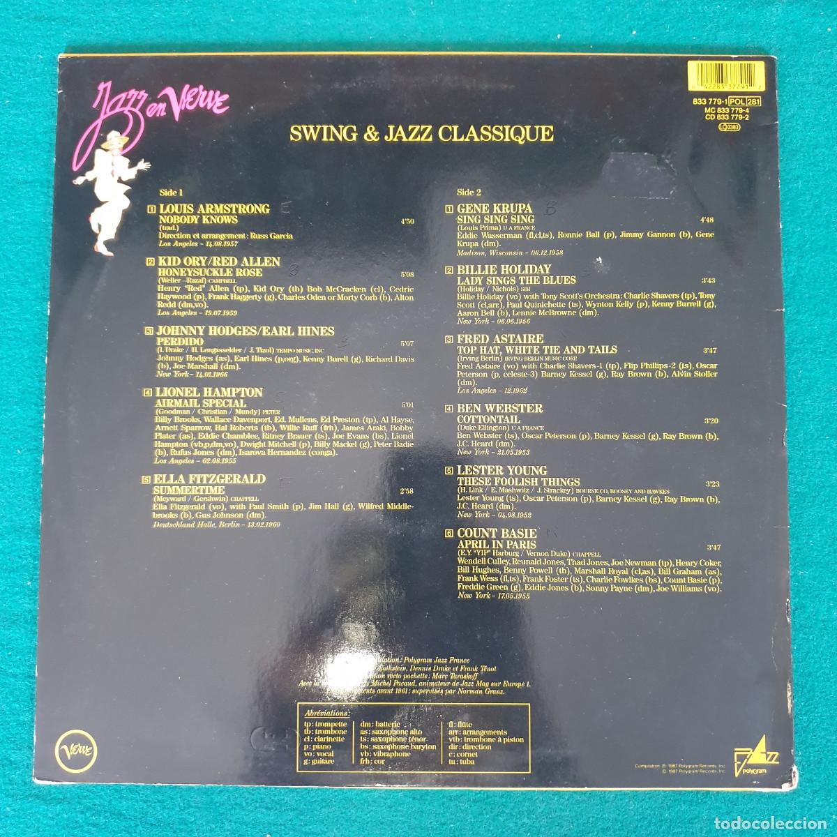 Discos de vinilo: Jazz En Verve Vol. 1 - Foto 2