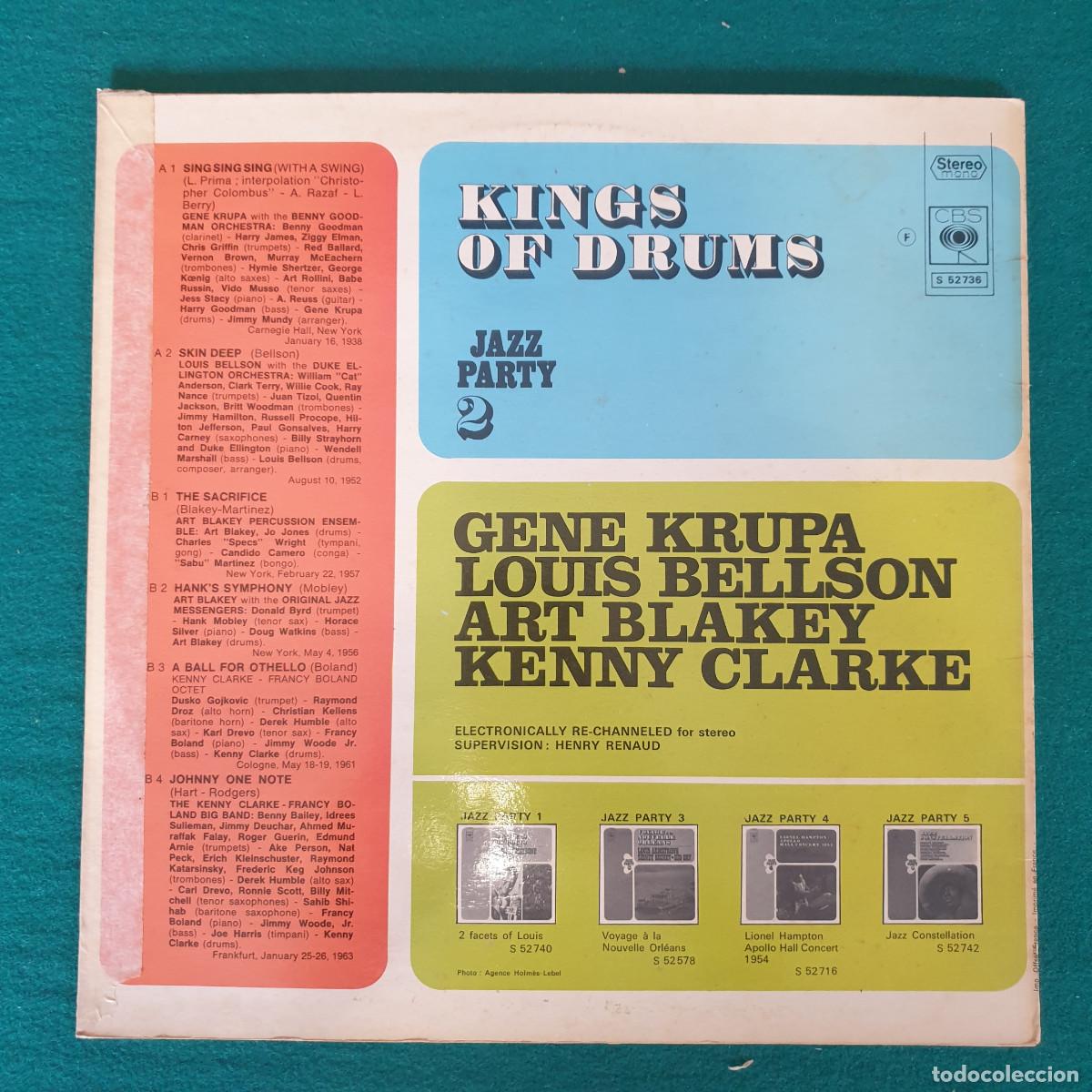 Discos de vinilo: Kings Of Drums 1969. - Foto 2