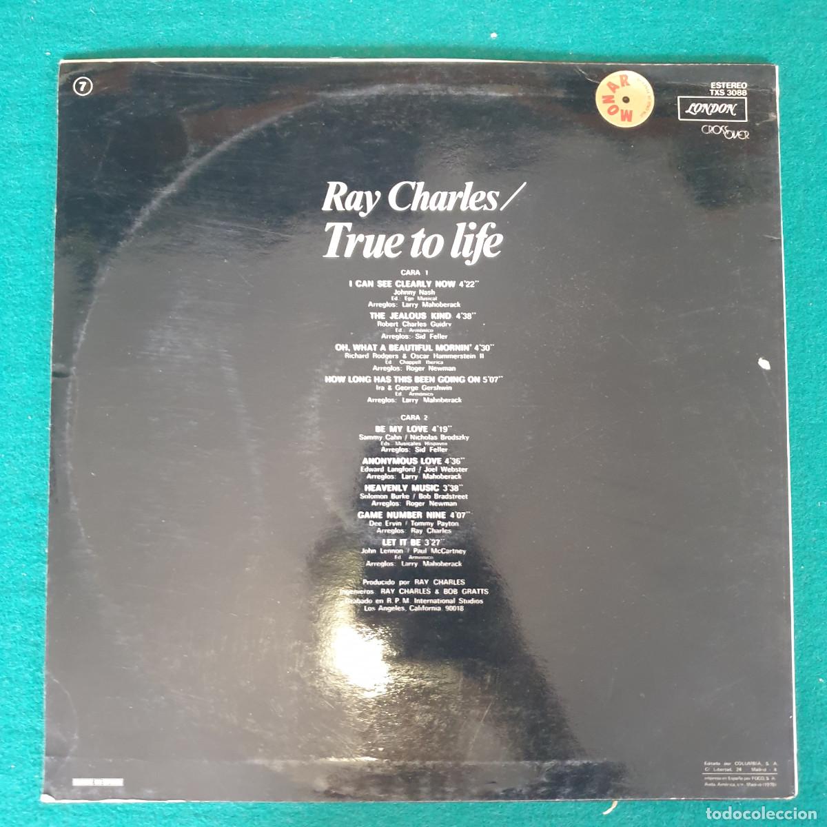 Discos de vinilo: Ray Charles &ndash; True To Life - Foto 2
