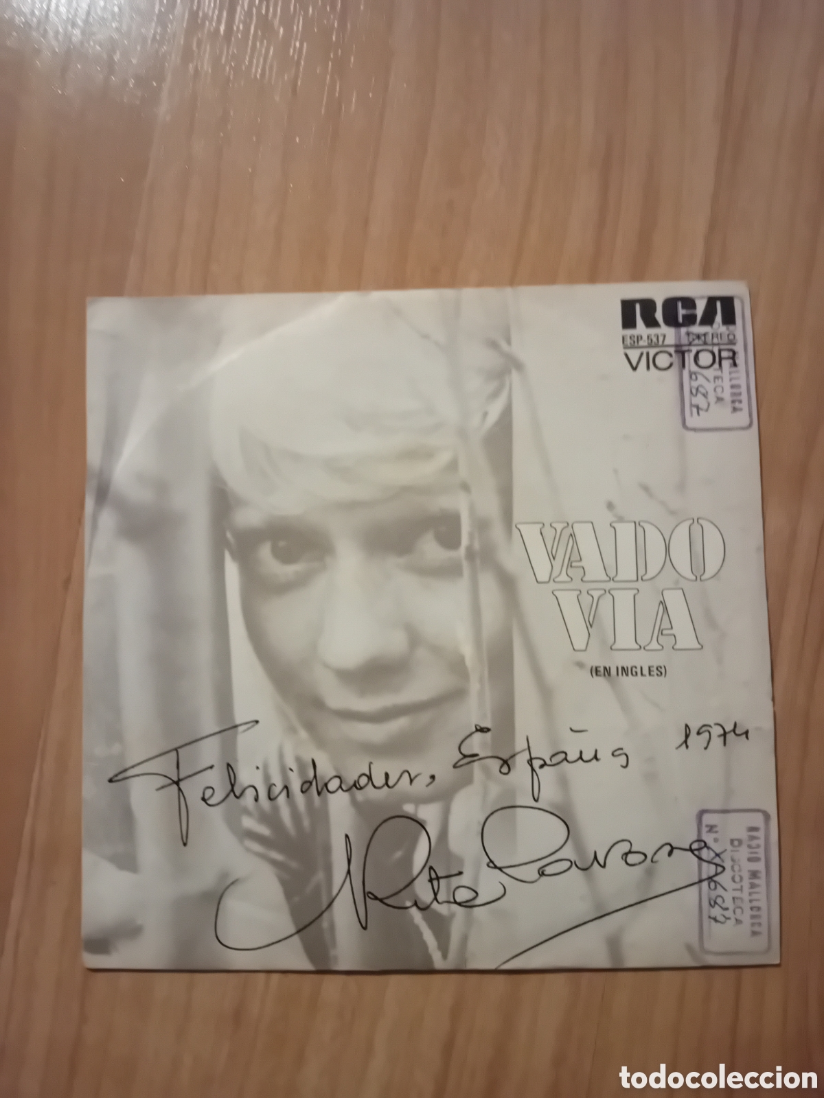 Discos de vinilo: RITA PAVONE. VADO VIA - Foto 1