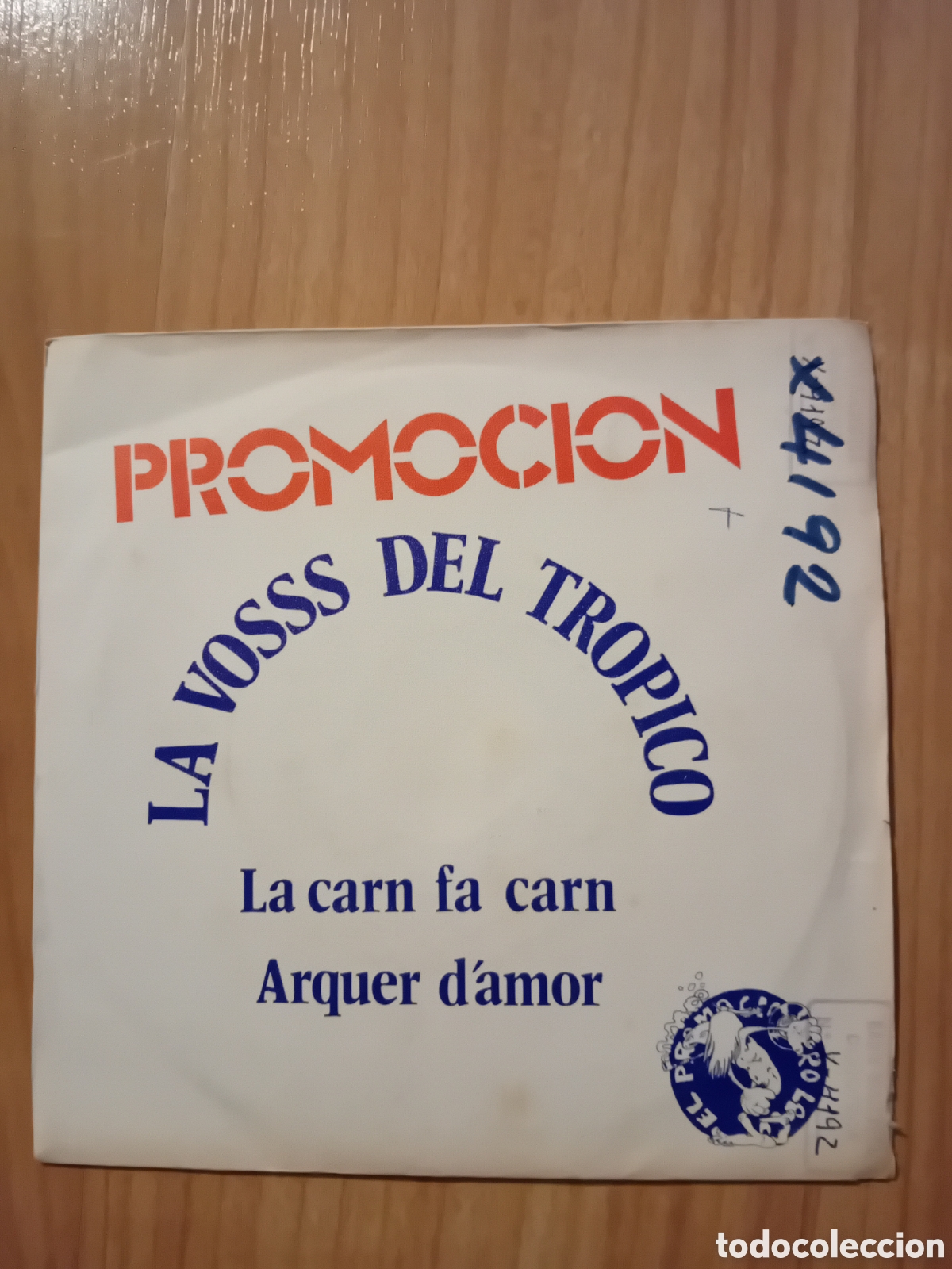 Discos de vinilo: LA VOSSS DEL TROPICO. LA CARN FA CARN - Foto 1