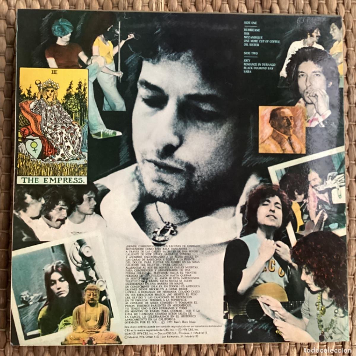 Discos de vinilo: V52 LP Bob Dylan - Desire - A&ntilde;o 1976 - Foto 7