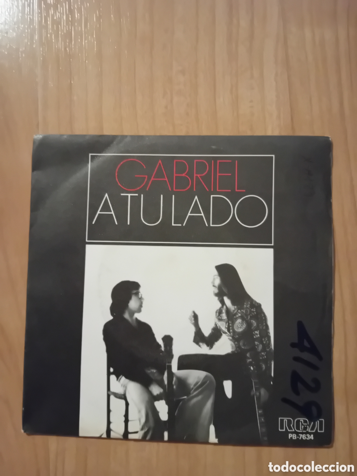 Discos de vinilo: GABRIEL. A TU LADO. LLUEVE - Foto 1