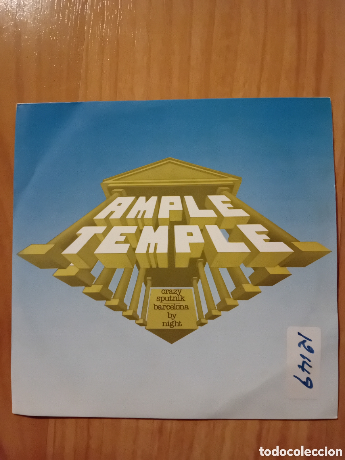 Discos de vinilo: AMPLE TEMPLE. CRAZY SPUTNIK - Foto 1