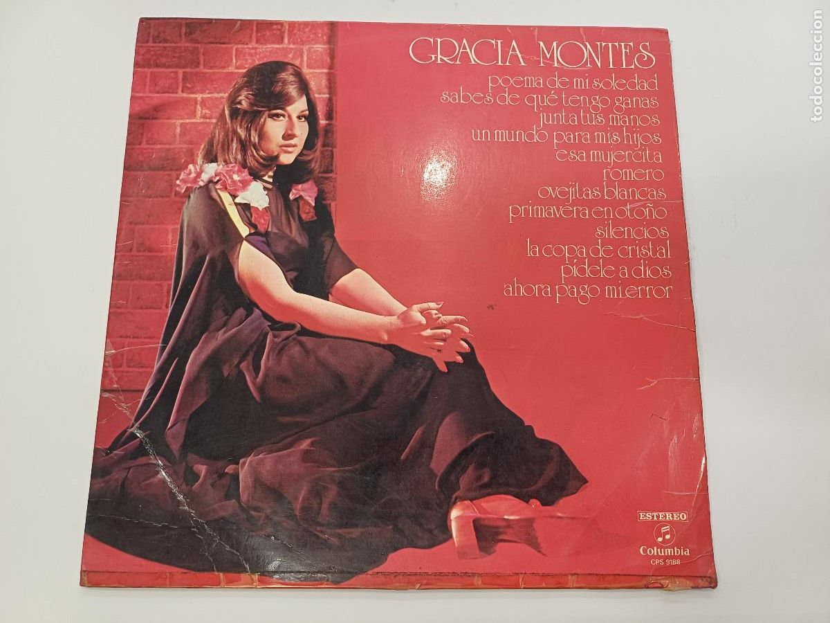 Discos de vinilo: GRACIA MONTES/VINILO. - Foto 1