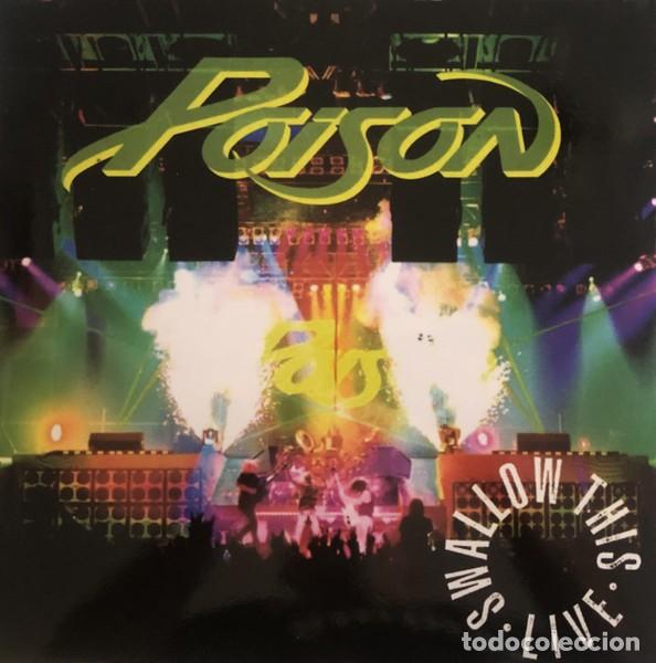 Discos de vinilo: Poison &ndash; Swallow This Live 2 lp - Foto 1