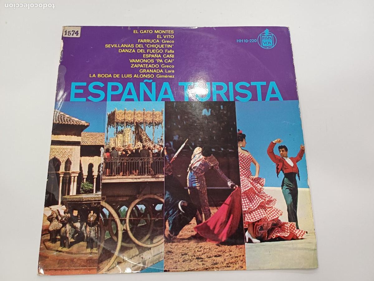 Discos de vinilo: ESPA&Ntilde;A TURISTA/VINILO. - Foto 1