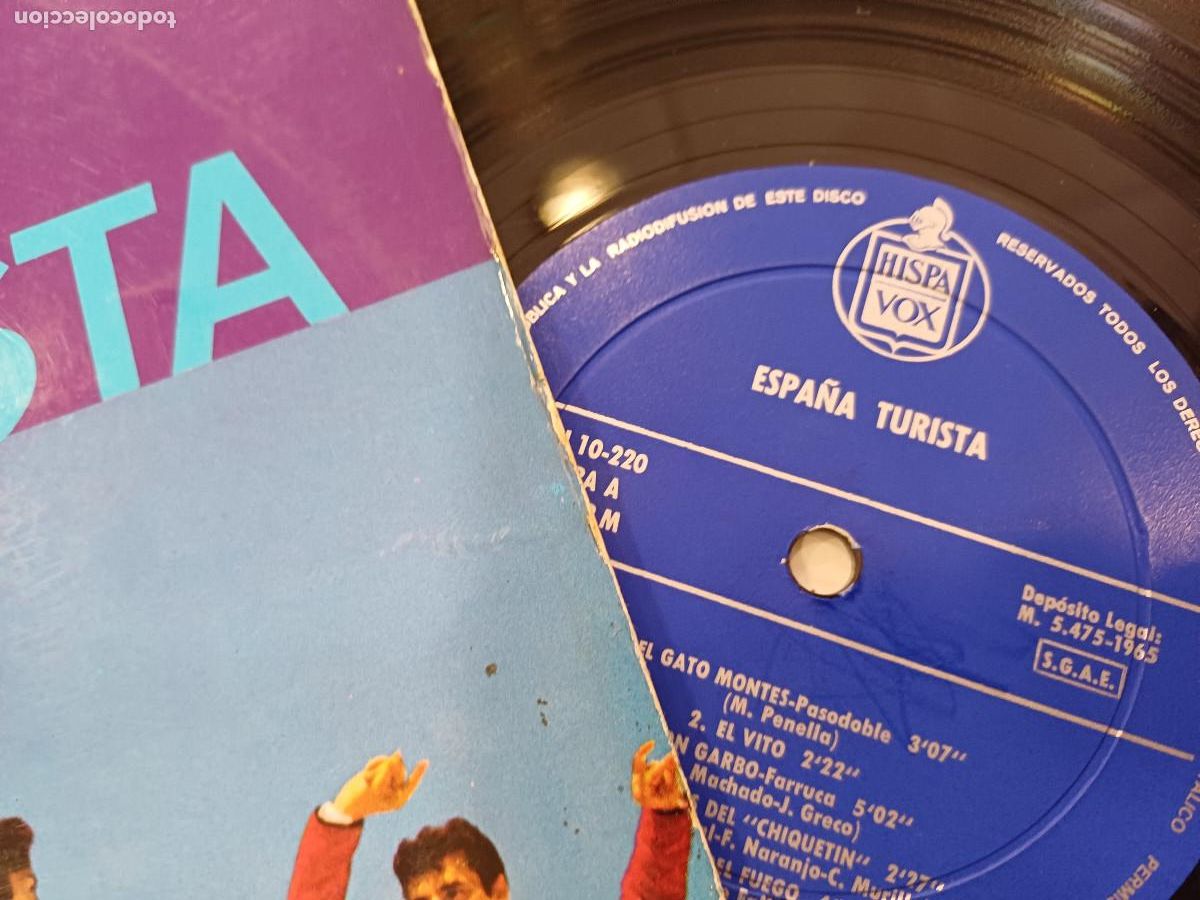 Discos de vinilo: ESPA&Ntilde;A TURISTA/VINILO. - Foto 2