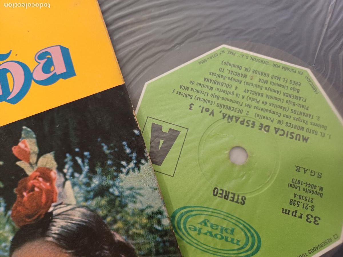 Discos de vinilo: MUSICA DE ESPA&Ntilde;A VOL.3/VINILO. - Foto 2