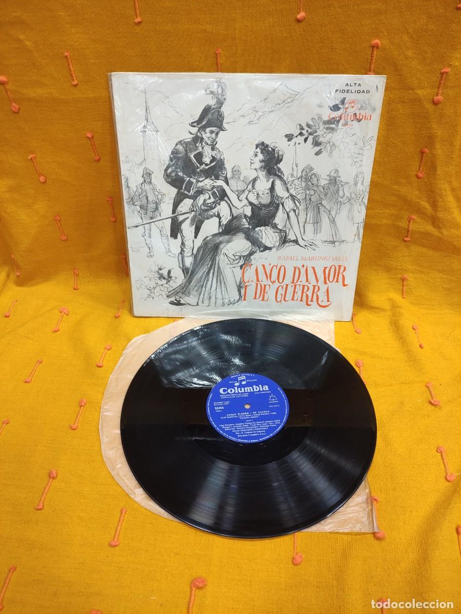 Discos de vinilo: Lp can&ccedil;o d amor i de guerra - Foto 1
