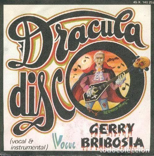 Discos de vinilo: Gerry Bribosia 45T Dracula disco EX NM - Foto 1