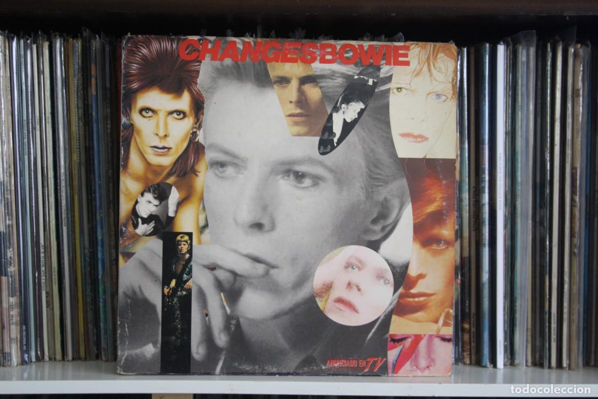 Discos de vinilo: DAVID BOWIE. CHANGES BOWIE, DOBLE LP DESPLEGABLE. 1990, SPAIN. - Foto 1