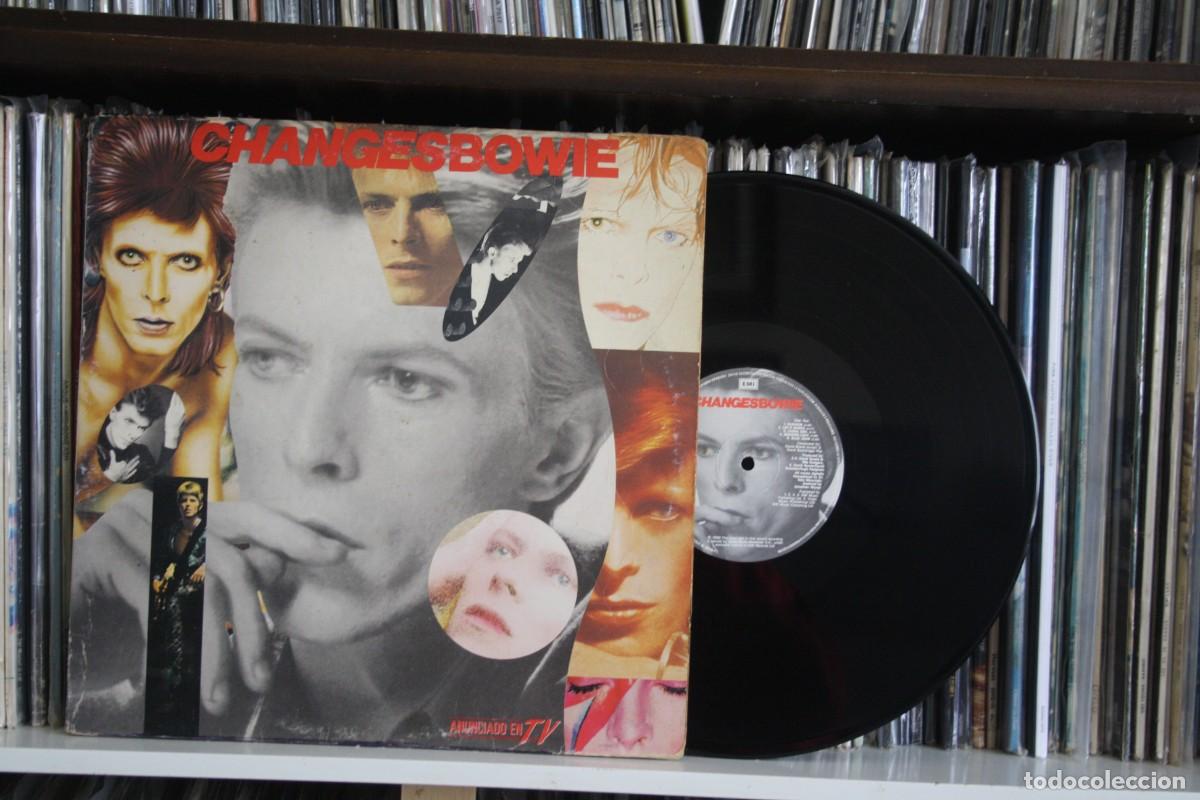 Discos de vinilo: DAVID BOWIE. CHANGES BOWIE, DOBLE LP DESPLEGABLE. 1990, SPAIN. - Foto 3