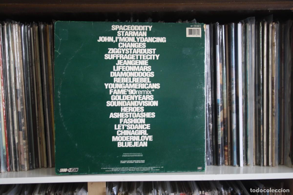 Discos de vinilo: DAVID BOWIE. CHANGES BOWIE, DOBLE LP DESPLEGABLE. 1990, SPAIN. - Foto 4