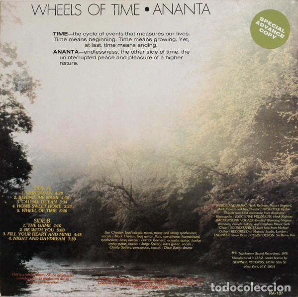 Discos de vinilo: Ananta &ndash; Wheels Of Time - Foto 2