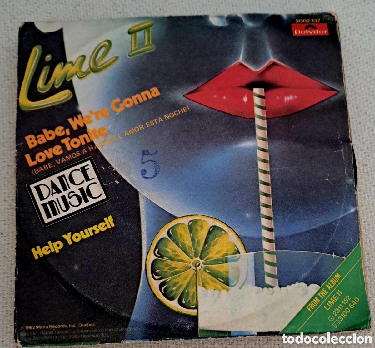 Dischi in vinile: LIME II BABE WE'RE GONNA