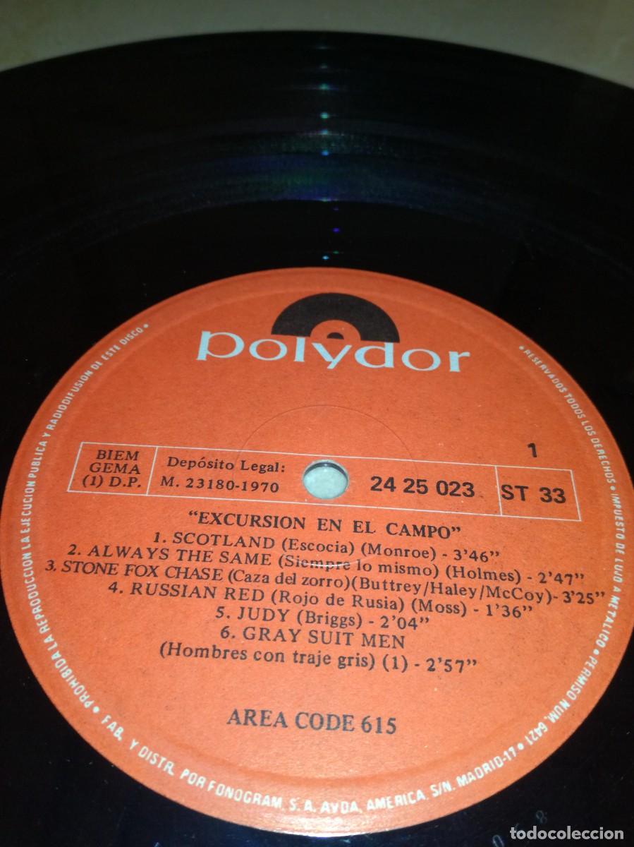 Discos de vinilo: AREA CODE-TRIP IN THE COUNTRY (EXCURSION EN EL CAMPO)-ORIGINAL ESPA&Ntilde;OL 1970 - Foto 3