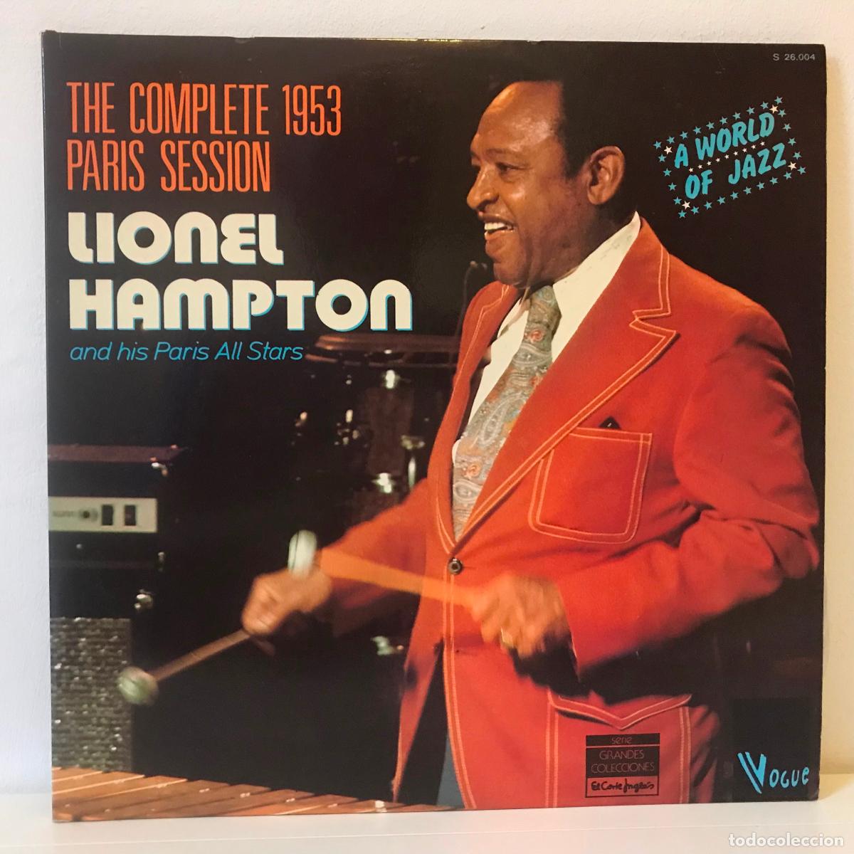 Discos de vinilo: Lionel Hampton. The Complete 1953 Paris Session. 2 LPs. - Foto 1
