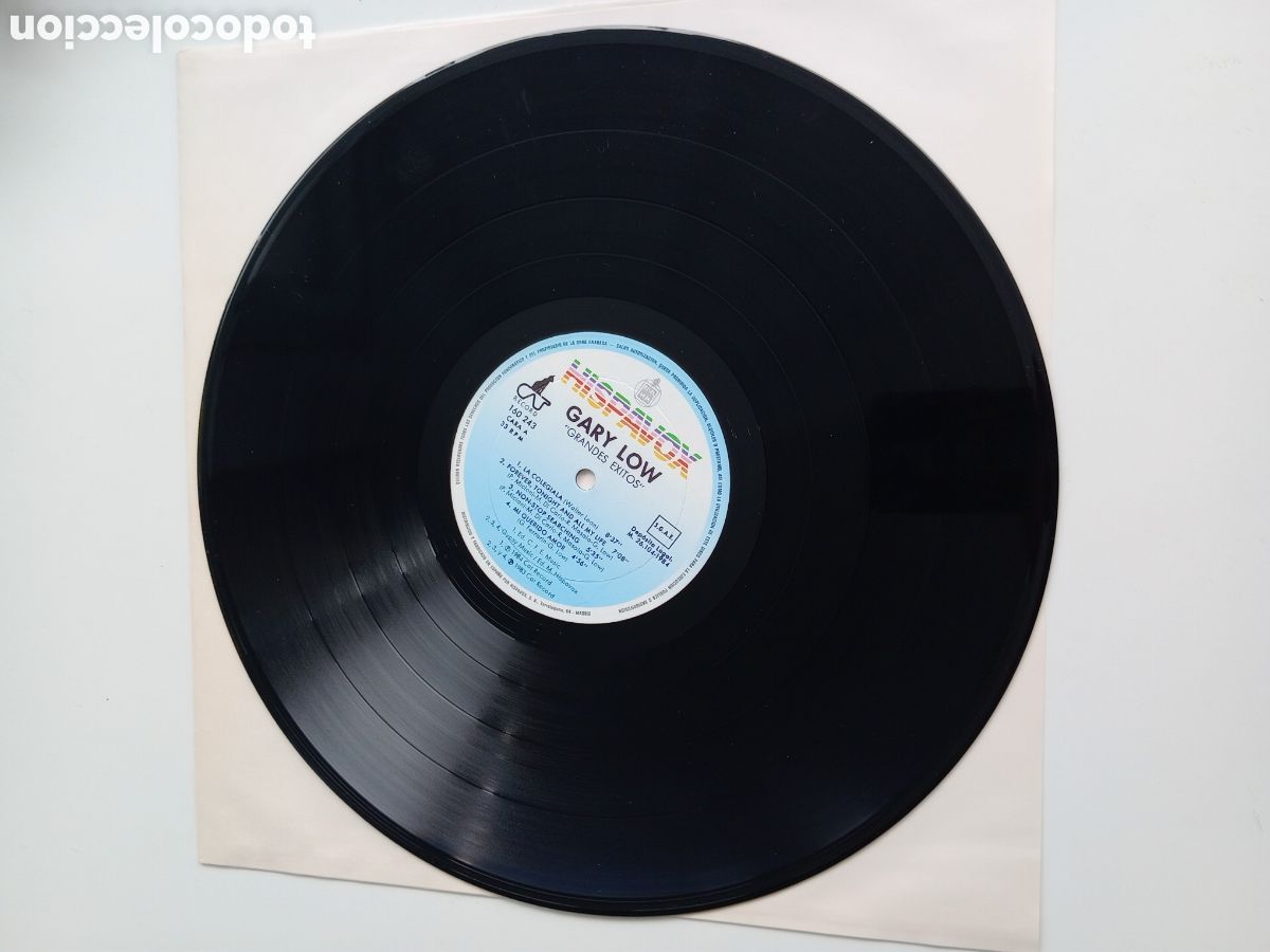 Discos de vinilo: Gary Low. Grandes &eacute;xitos. LP - Foto 4