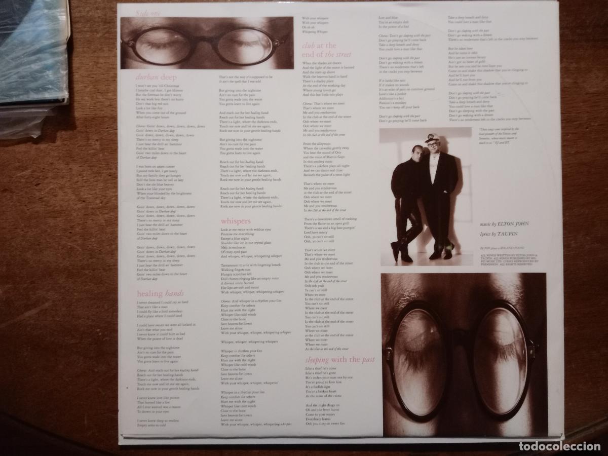 Discos de vinilo: Elton John - sleeping with the past - Foto 4