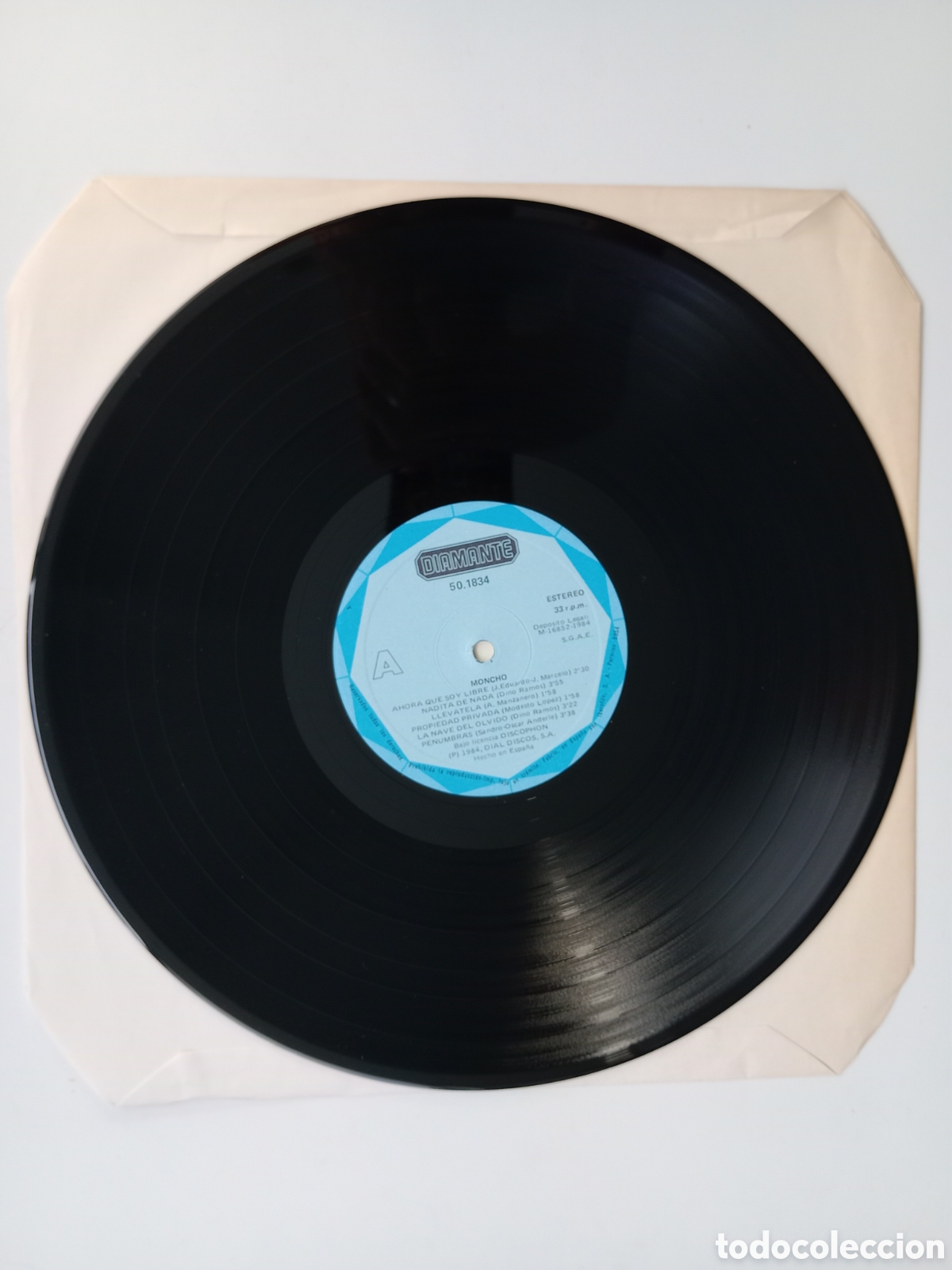 Discos de vinilo: Moncho. Ahora que soy libre. LP - Foto 4