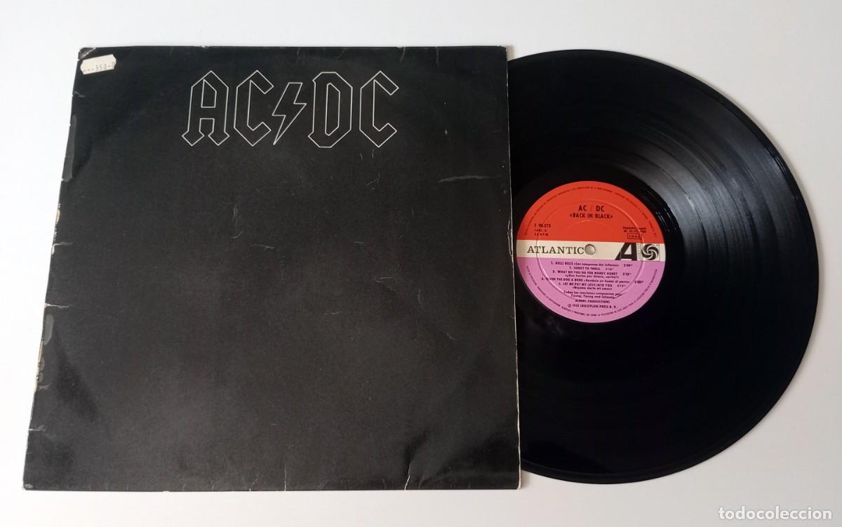 Discos de vinilo: LP AC/DC - BACK IN BLACK - Foto 3