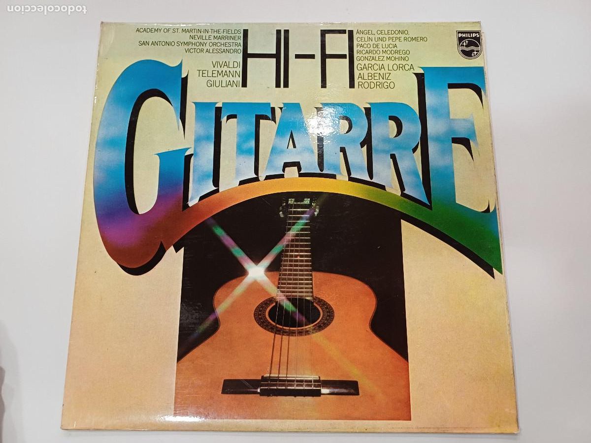 Discos de vinilo: HI-FI GUITARRE/LORCA-ALBENIZ-RODRIGO/VINILO.