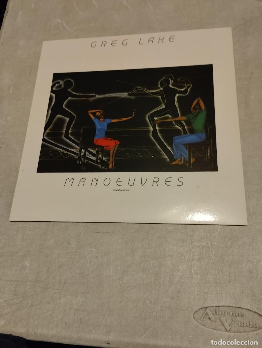 Discos de vinilo: Greg Lake LP Manoeuvres Esp.1983 - Foto 1