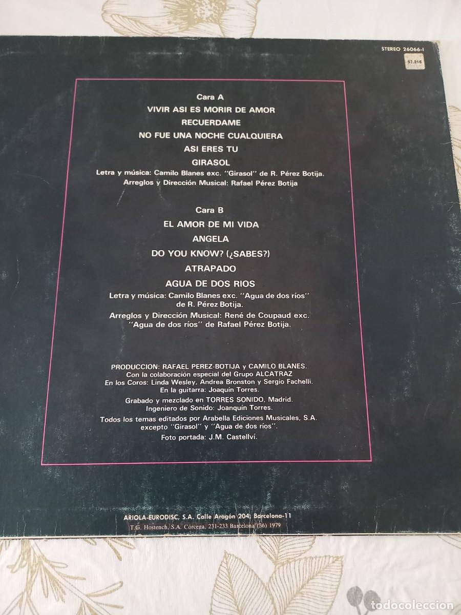Discos de vinilo: LP. CAMILO SESTO - SENTIMIENTOS - Foto 2