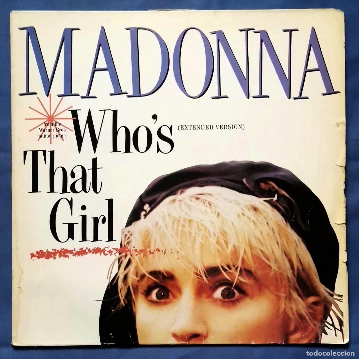 Discos de vinilo: Madonna &lrm;&ndash; Whos That Girl Spain 1987 - Foto 1