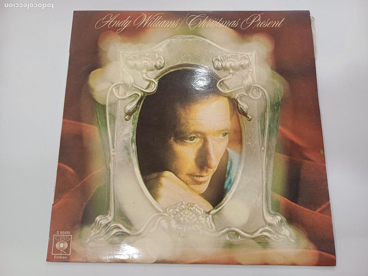 Discos de vinilo: ANDY WILLIAMS/CHRISTMAS PRESENT/VINILO. - Foto 1