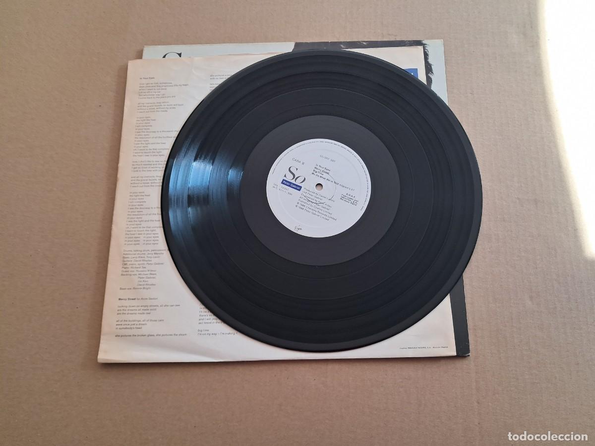Discos de vinilo: PETER GABRIEL - SO LP 1986 EDICION ESPA&Ntilde;OLA - Foto 3
