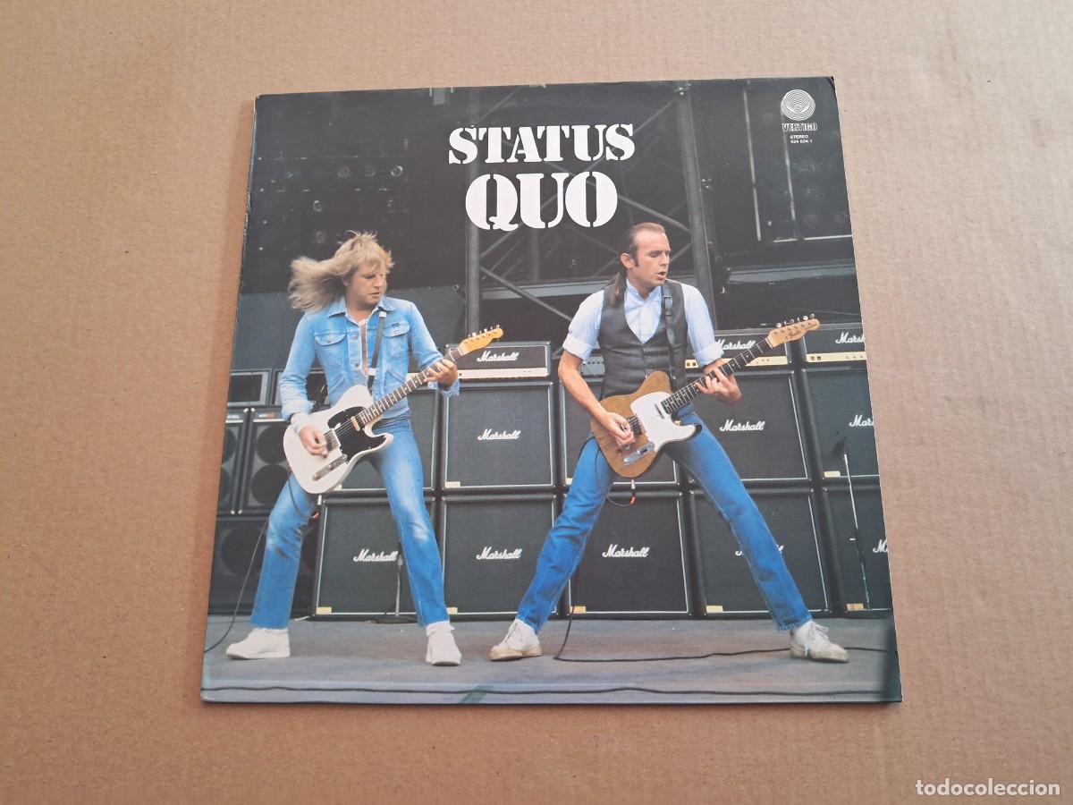 Discos de vinilo: STATUS QUO - QUO LP 1990 EDICION ESPA&Ntilde;OLA - Foto 1