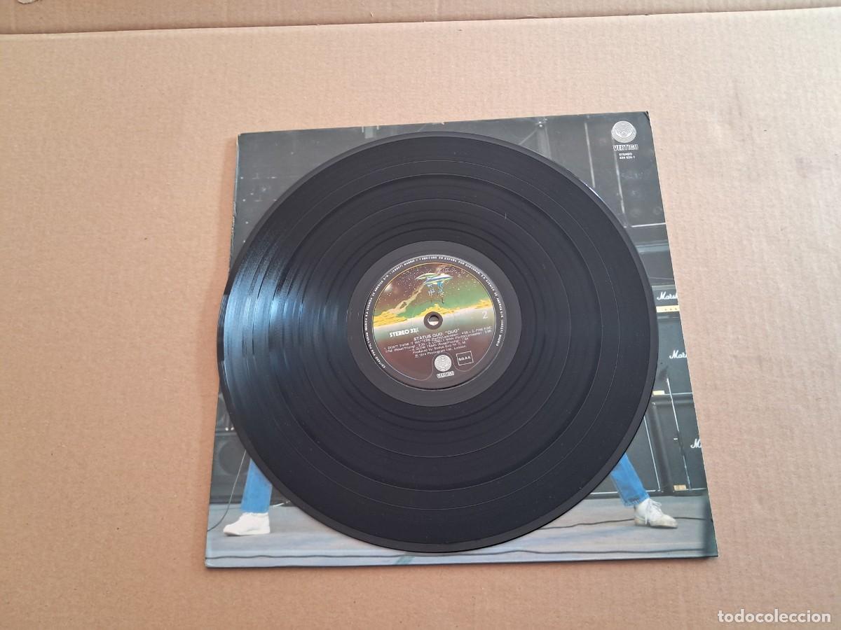 Discos de vinilo: STATUS QUO - QUO LP 1990 EDICION ESPA&Ntilde;OLA - Foto 2
