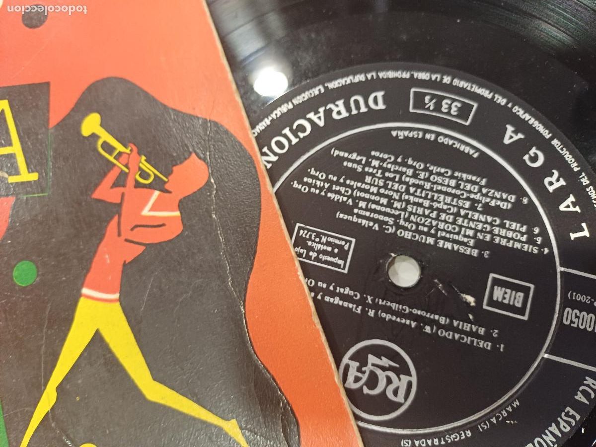 Discos de vinilo: RITMO Y MELODIA/DIECISEIS GRANDES ORQUESTAS/VINILO. - Foto 2