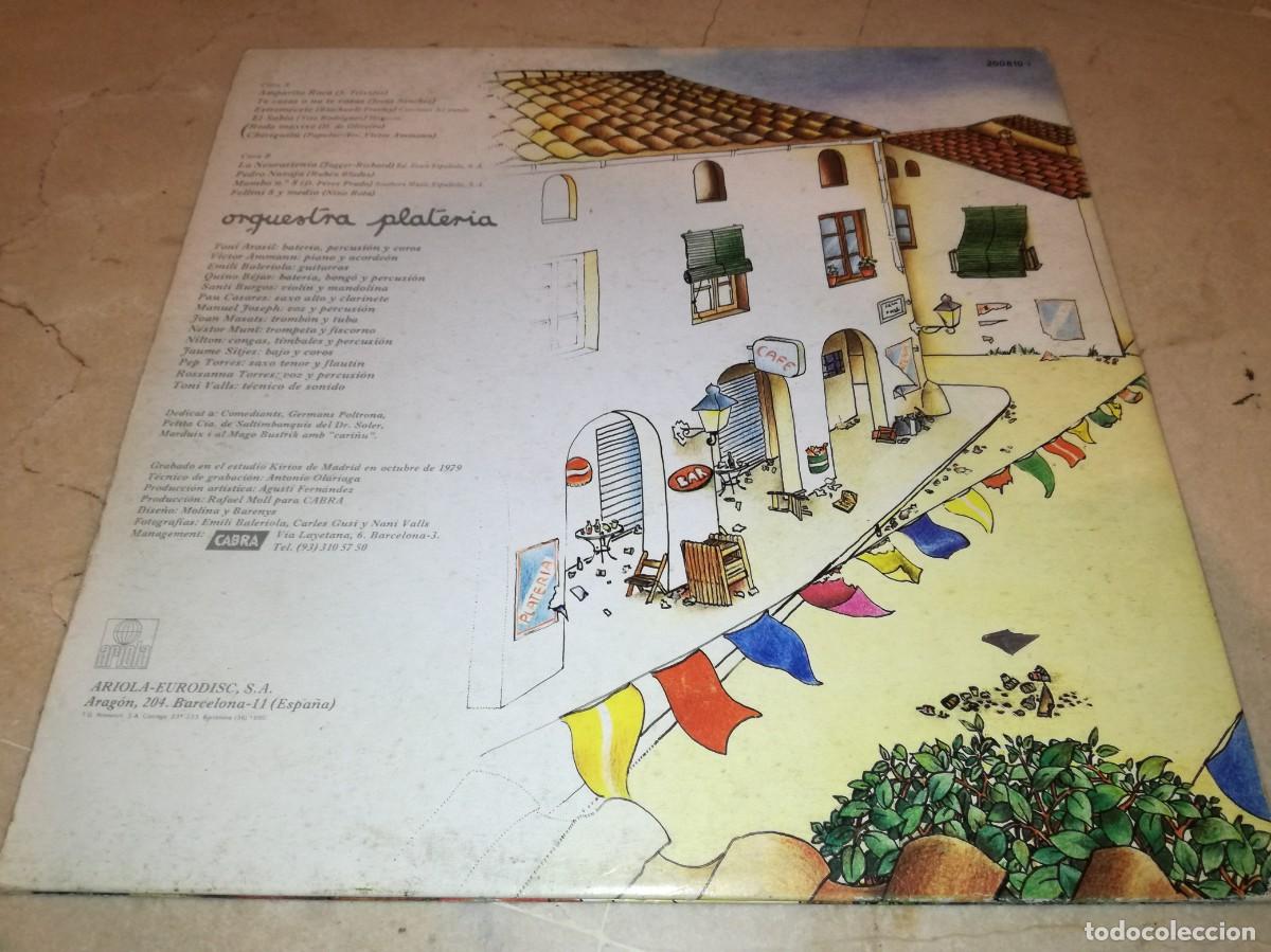 Discos de vinilo: ORQUESTA PLATERIA-GATEFOLD-ORIGINAL 1979 - Foto 2