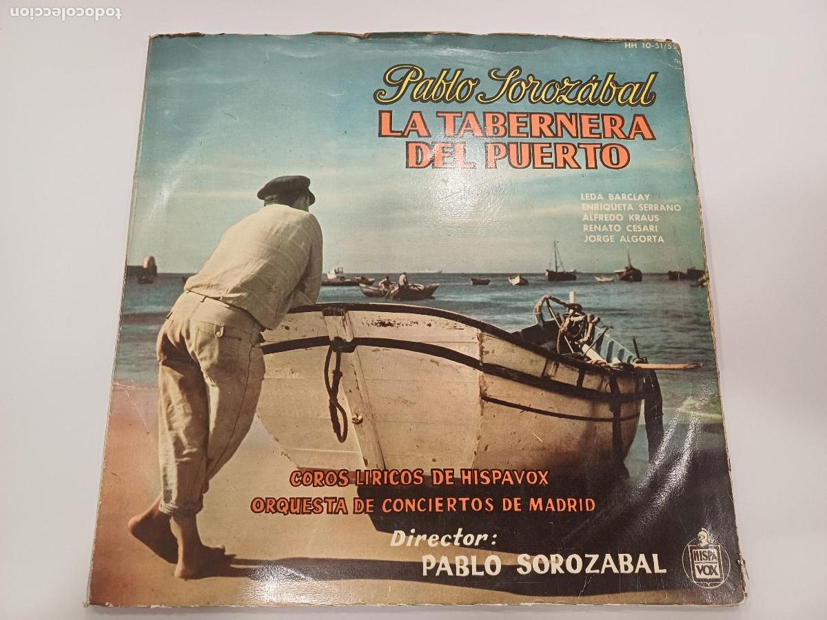 Discos de vinilo: PABLO SOROZABAL/LA TABERNA DEL PUERTO/VINILO DOBLE GATEFOLD. - Foto 1