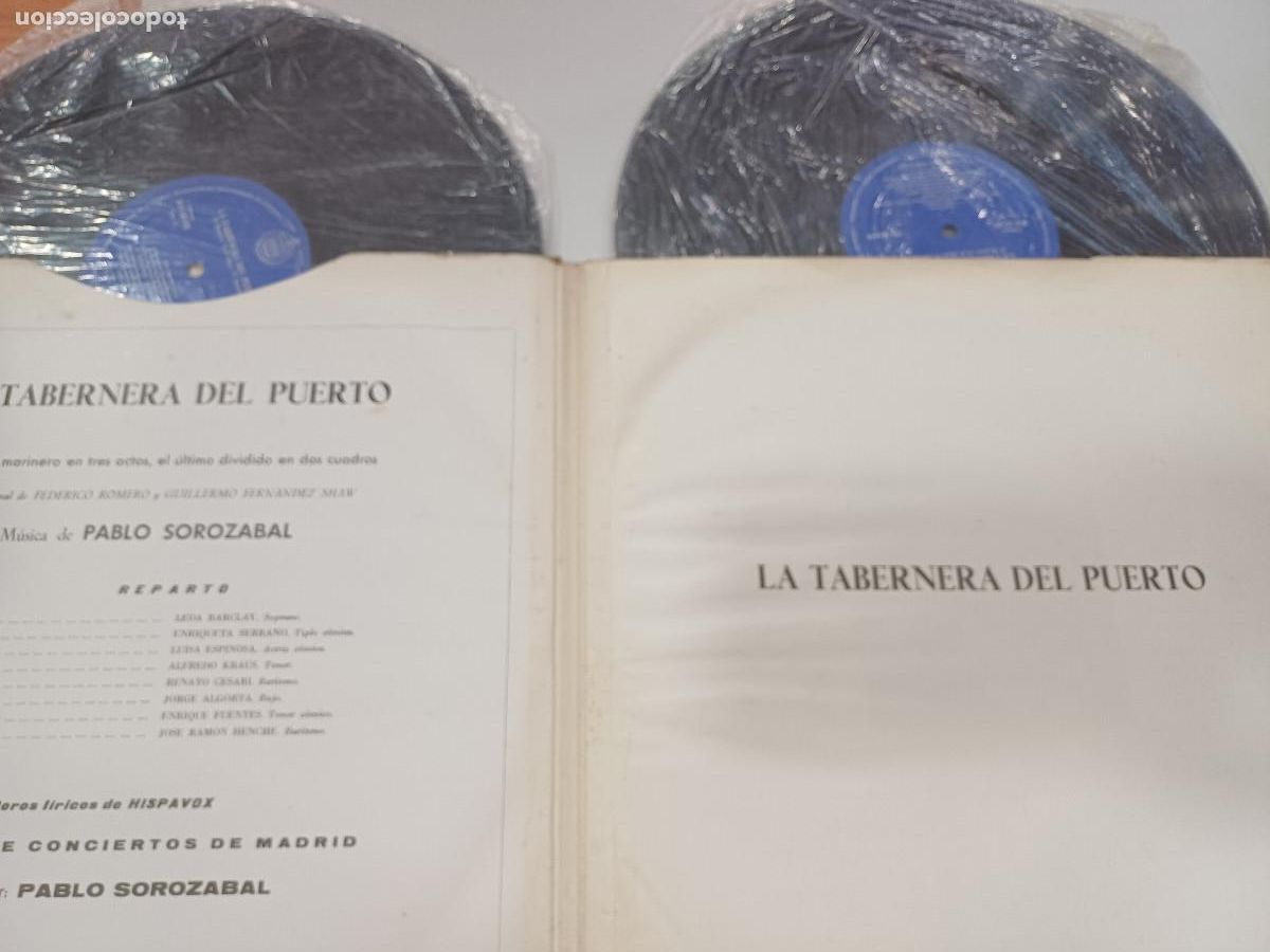 Discos de vinilo: PABLO SOROZABAL/LA TABERNA DEL PUERTO/VINILO DOBLE GATEFOLD. - Foto 2