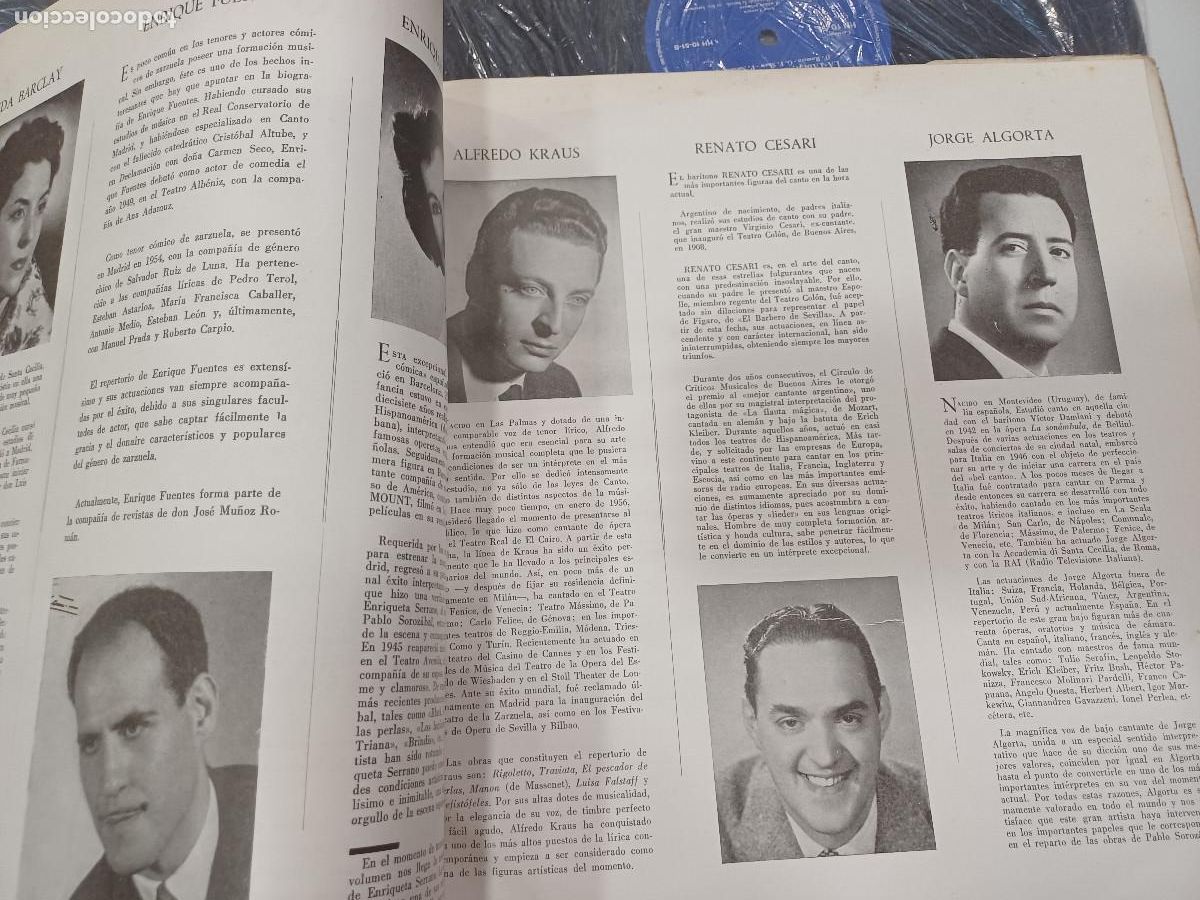 Discos de vinilo: PABLO SOROZABAL/LA TABERNA DEL PUERTO/VINILO DOBLE GATEFOLD. - Foto 3
