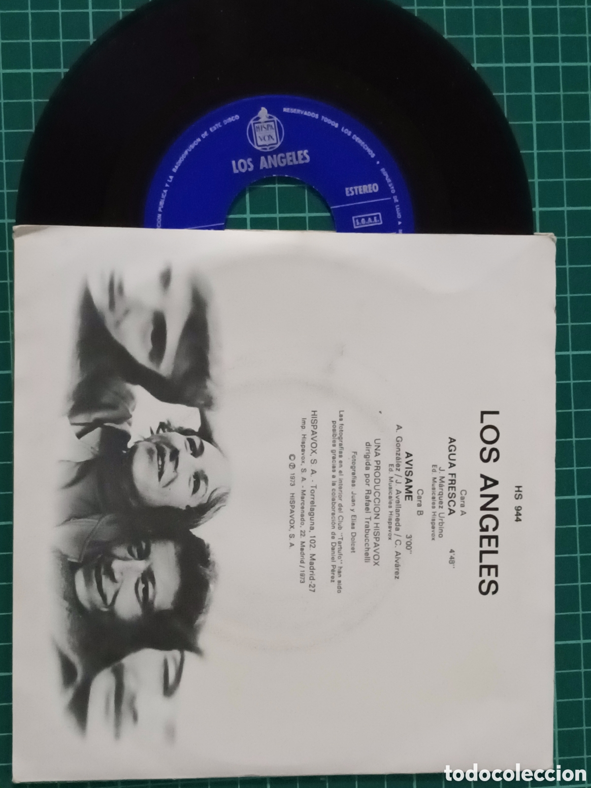 Discos de vinilo: Los &Aacute;ngeles single dos temas - Foto 2